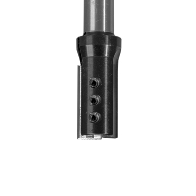 Cutting Dia 8mm 22mm Straight Flute Router Bit With Double Sided Insert Blade