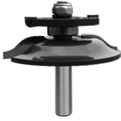 3/4" Large Radius Undercutting Raised Panel Router Bit 1/2" Shank