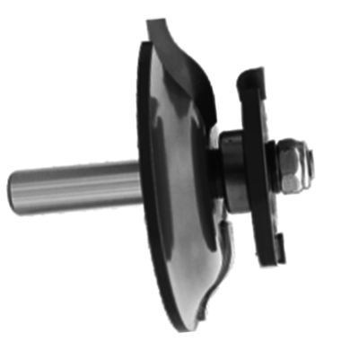 3/4" Large Radius Undercutting Raised Panel Router Bit 1/2" Shank