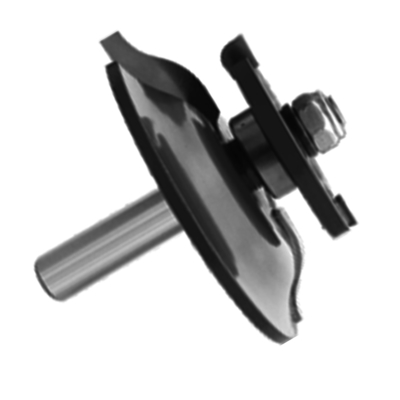 3/4" Large Radius Undercutting Raised Panel Router Bit 1/2" Shank